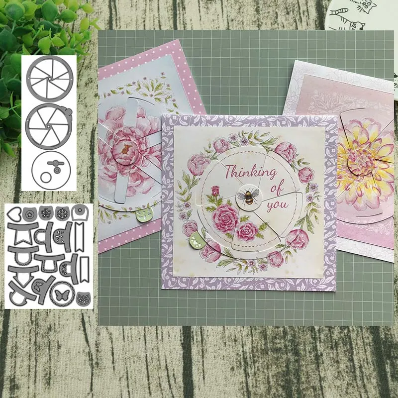

Magic windows metal cutting dies cut die mold decoration Scrapbook paper craft knife mould blade punch stencils