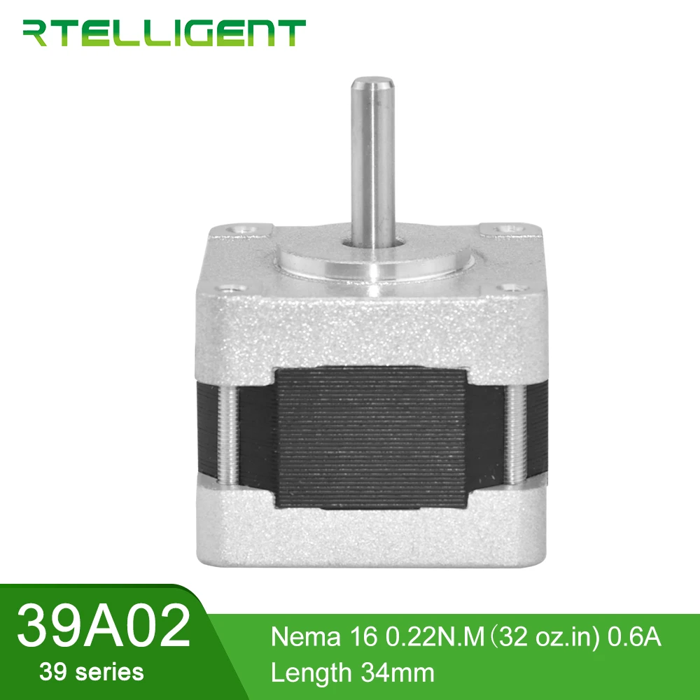 Шаговый двигатель Rtelligent Nema 15 2 кгс см нм шаговый А градусов 4 свинцовых шаговых двигателя комплект ЧПУ
