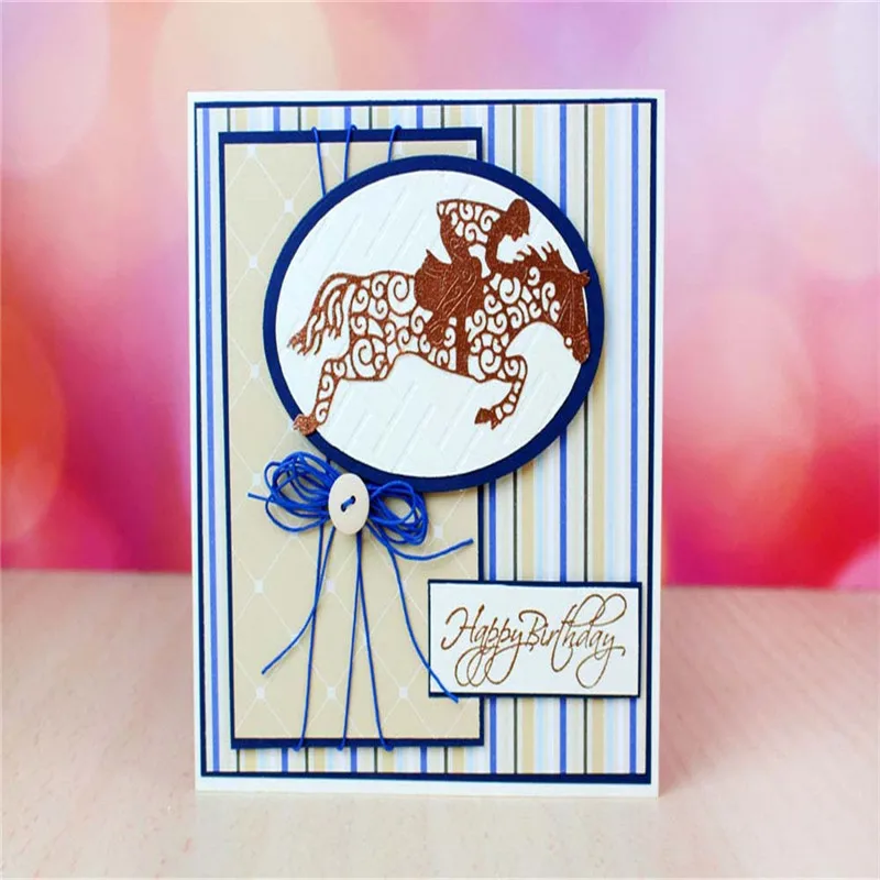 

Naifumodo Metal Cutting Dies Scrapbooking for Card Making DIY Embossing Cuts New Craft Man on A Running House 2019 New Dies