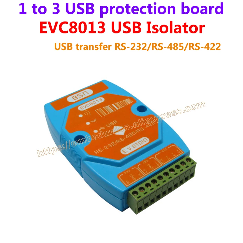 Evc8013 Magnetic Coupling Isolated Converter Usb To