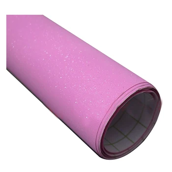 

Matte Glitter Vinyl Wrap Sticker Decal Sheet Bubble Free Film Pink
