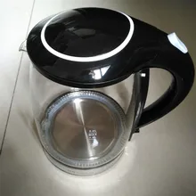 CX01-7, free shipping,Blue Led Glass Electric Kettle,Automatic Electric High Borosilicate Glass Kettle Kitchen Appliances