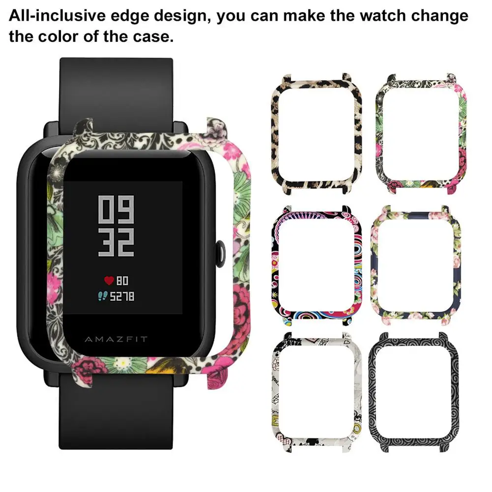 

PC Protective Case Cover for Xiaomi Huami Amazfit Bip PACE Youth Watch Hard PC Shell for Xiaomi Amazfit Watch Frame Accessories