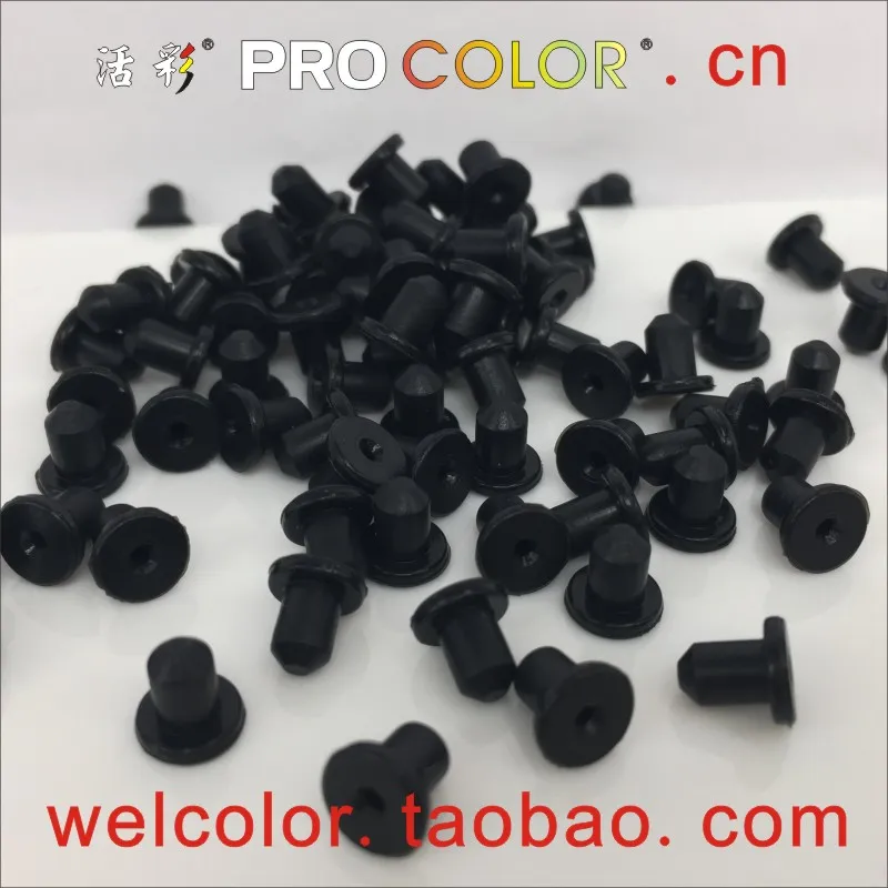 

5 5.4mm 5.0 5.4 3/16" 13/64" 5.0MM hole 1.5 mm T Type Hi-Temp High Temp Temperature Silicone Rubber Masking External Caps Plugs