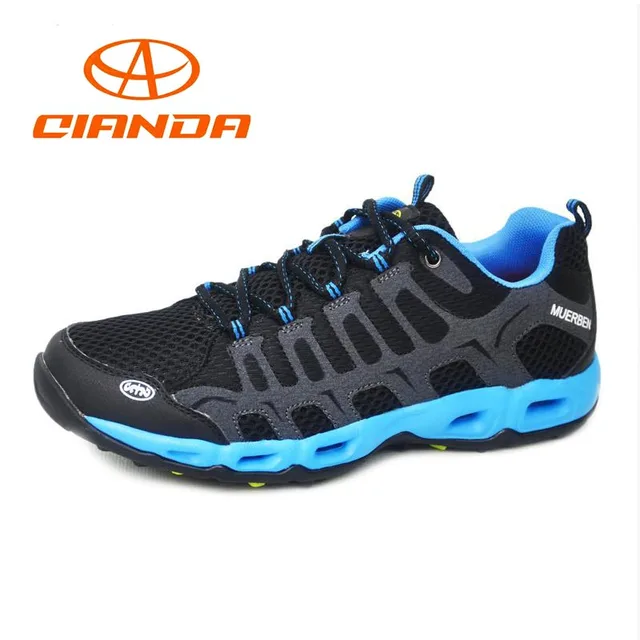 QIANDA Quick Dry Camping Hiking Shoes Light Outdoor Water Shoes Men and Woman Breathable Man Trekking Sneakers Summer Aqua Shoe