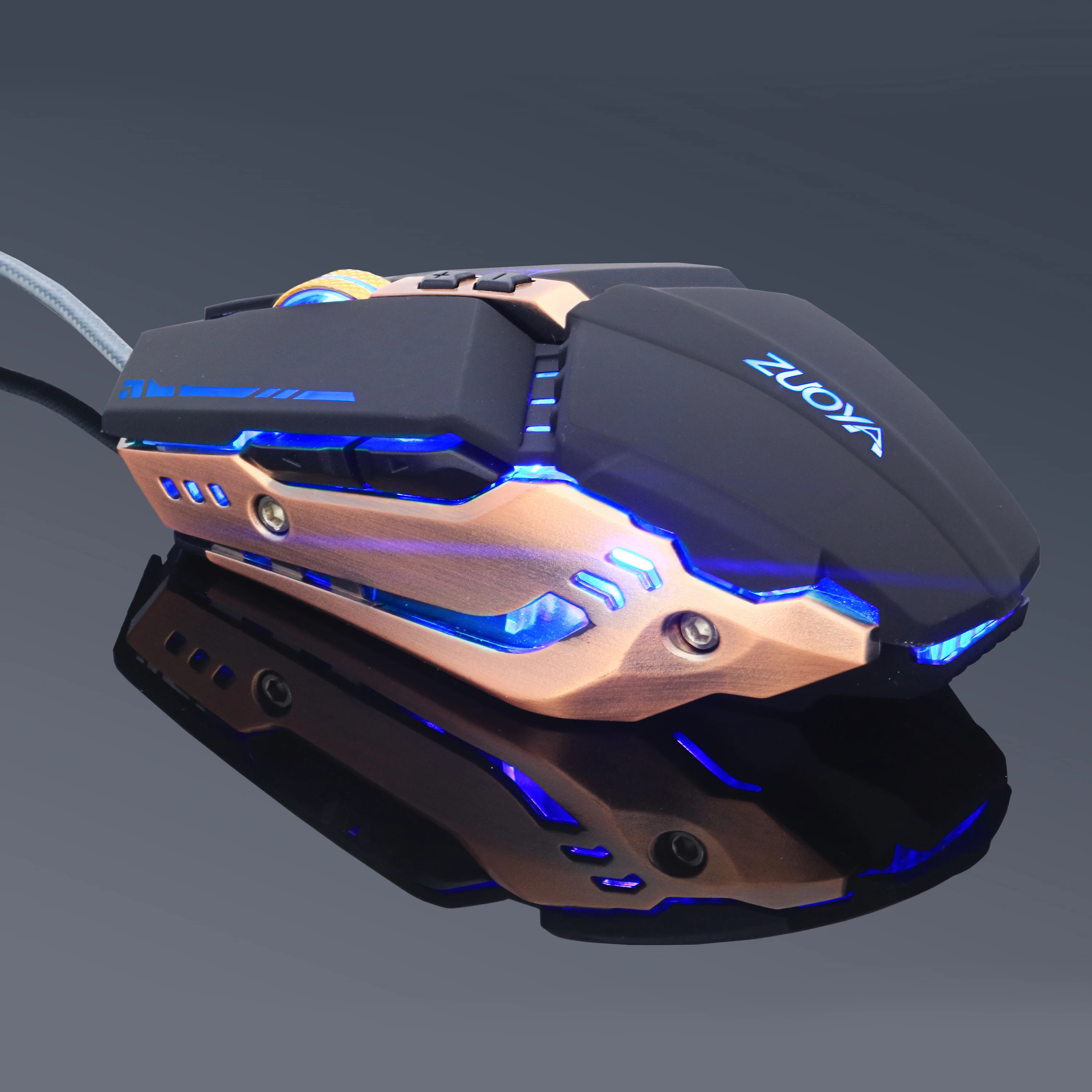 Оптическая светодиодная компьютерная игровая мышь ZUOYA для ПК ноутбука 7