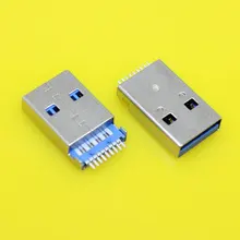 cltgxdd US-047 female USB 3.0 jack connector socket plug180degree SMT USB male seat