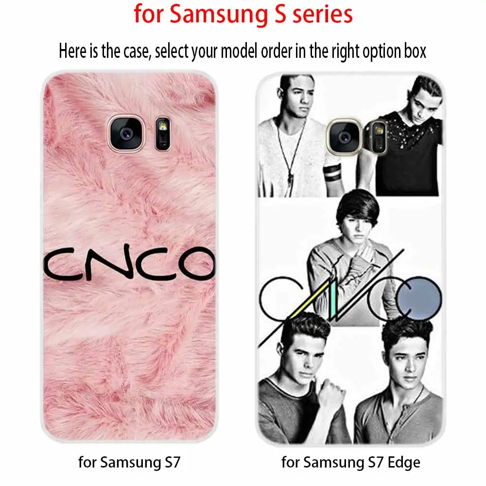 CNCO Christopher Velez Soft TPU Cover For Samsung Galaxy S6 S7 Edge S8 S9 Plus S10 Plus E Note 8 9 S5 Case 5G