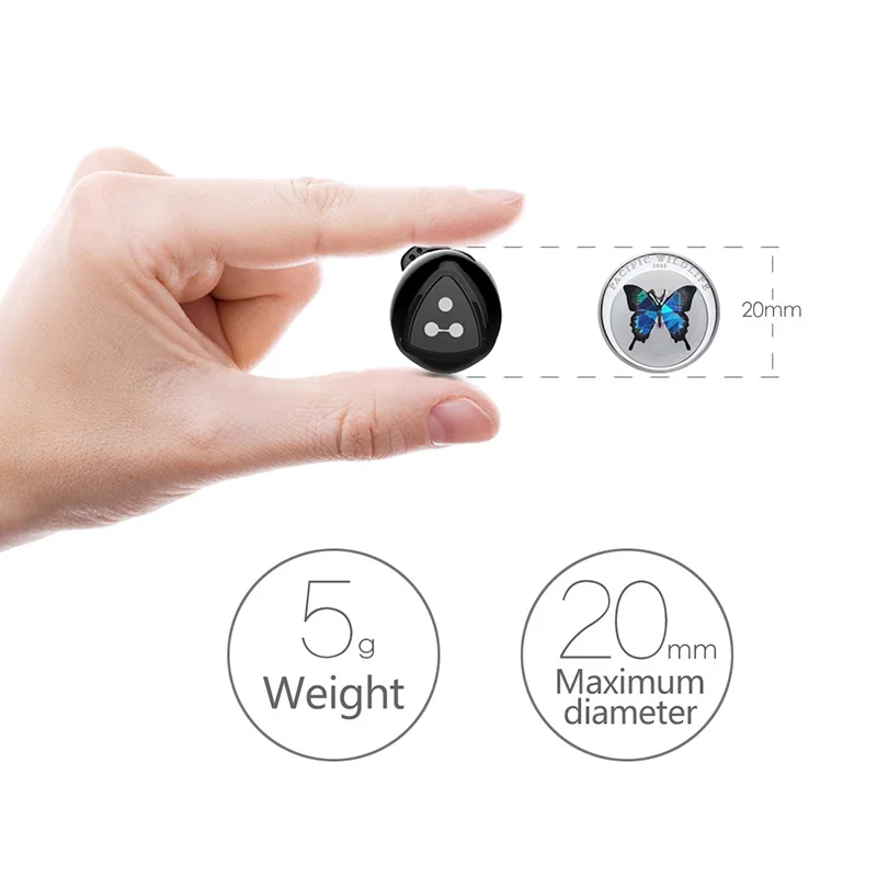 SYLLABLE D900MINI Bluetooth V4.1 Headset Fone de Ouvido Bluetooth Earphone Strong Bass for Iphone 7&7 Plus/Xiaomi/Samsung