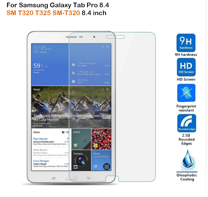 Бесплатный подарок + сумка чехол для Samsung Galaxy Tab Pro 8 4 SM T320 T325 дюймов HD защита экрана