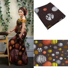 Африканские настоящие восковые принты оптом 6 ярдов стиль настоящий парафинированная ткань с принтом голландский Анкара Чистый хлопок низкая цена A805