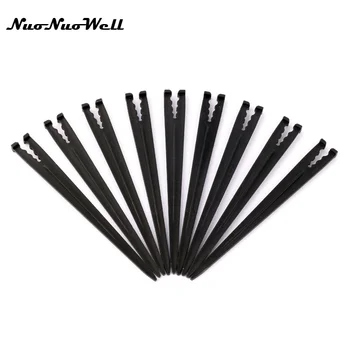 

15pcs NuoNuoWell Plastic 4/7" and 3/5" Hose Tube Bracket for Garden Micro Irrigation flowerpot Lawn Watering Sprinkler fittings