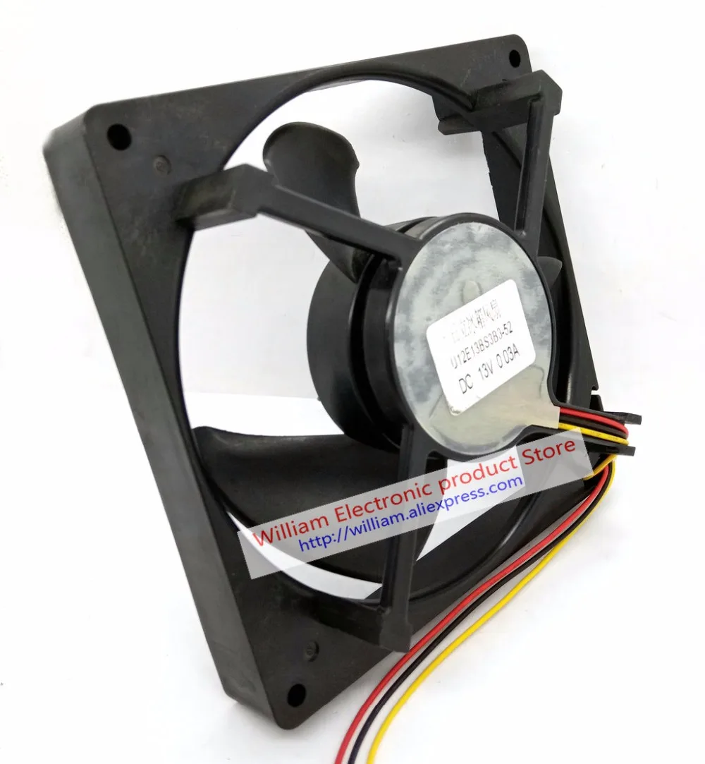 Original U12e13bs3b352 J23 Dc13v 0.03a 13 Centímetros Refrigerador Ventilador de Refrigeração Estática à Prova d Água - Imagem 2