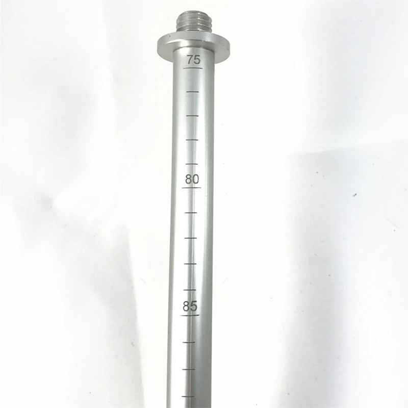 Комплект из 2 предметов, новинка, 125 мм телескопическая полюса призмы/кончик облегающие длинные станция Призма геодезические приборы 5/8x1" резьба