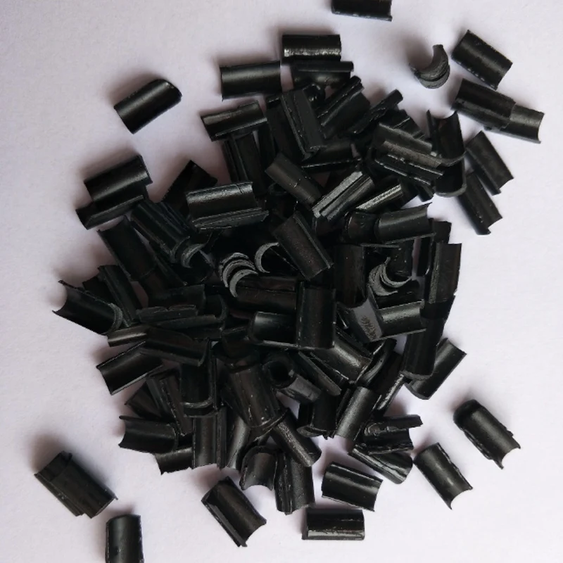 100PCS Keratin glue nail Tip U-Shape for fusion hair extension clear brown black yellow 4 color hair extension glue stick,hair extension glue,keratin glue