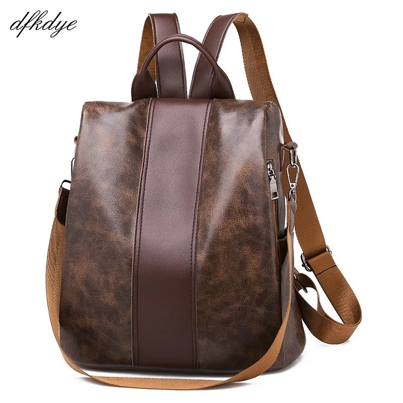 

For Female Backpack Backpack For Girls Designer Solid Black Preppy Style Backpacks For Teenage Girls Sac A Dos Purse Bookbags