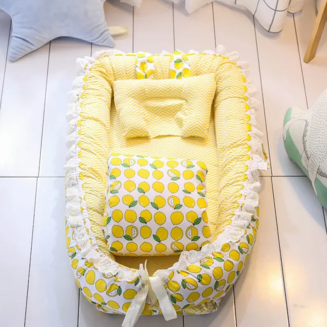 Portable Baby mattress for Newborn Crib Breathable and Sleep Nest with
