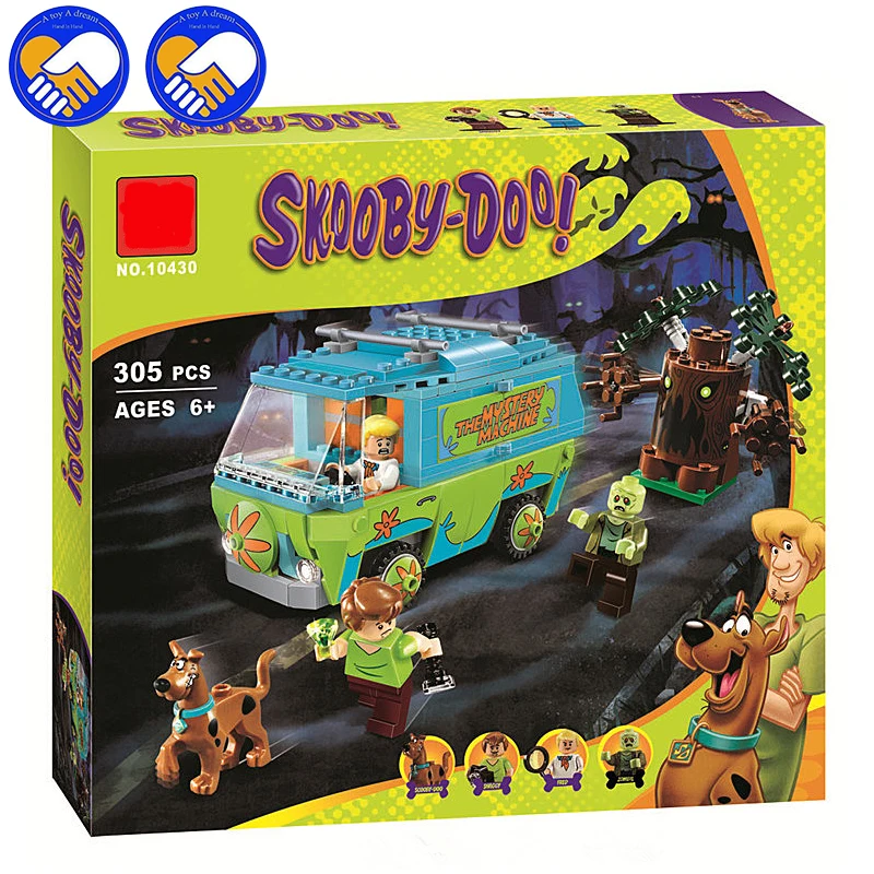 10430 Scooby Doo Mystery Machine Bus Building Block Mini Toys with 75902 Christmas gift Compatible with legoings 10430 Scooby Doo Mystery Machine Bus Building Block Mini Toys with 75902 Christmas gift Compatible with legoings