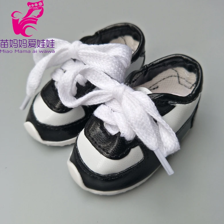 Chaussures de poupée pour 43 cm bébé poupées Reborn bébé poupée bottes 18 pouces garçons filles poupée sneaker.