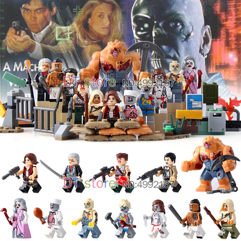 

Single Sale The Biochemical X-Men Zombie Crisis Tyrant Bill Su Great King Legoed Building Blocks Bricks Toys Children KY1900