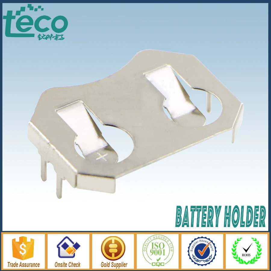 10PCS CR2032 2032 Battery Button Cell Holder Socket Case Battery Holder