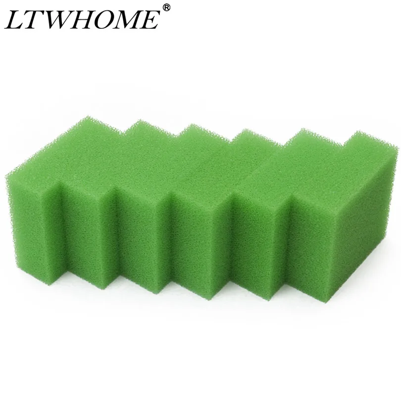 LTWHOME Compatible Medium Foam Filter Pads Fish Tank Fits for Juwel Standard BioFlow 6.0 pre filter sponge activated carbon filter pads