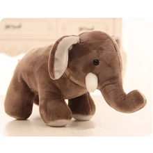25 см милая плюшевая игрушка в виде слона из мультфильма, плюшевая игрушка в виде слона на день рождения, рождественский подарок