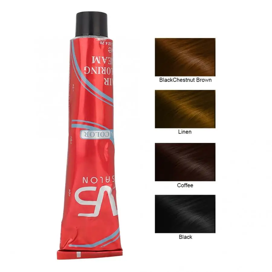

100ml Unisex DIY Hair Dye Beauty Salon Hair Coloring Cream Temporary Hair Dyeing Cream for Men and Women