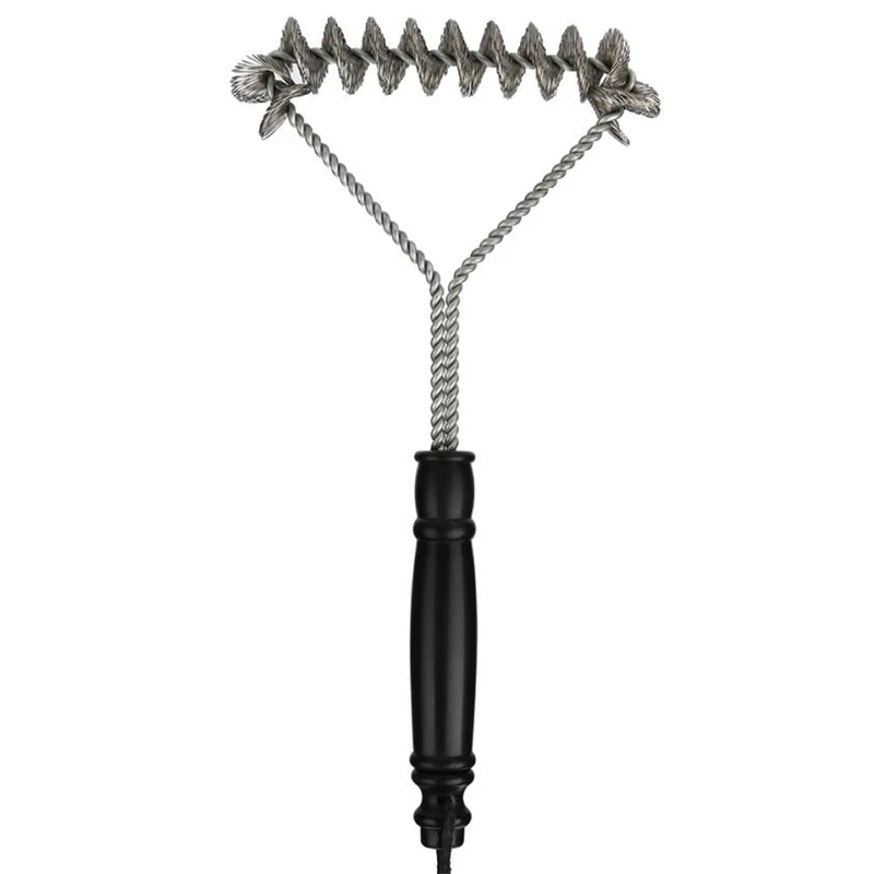  Safety Cleaning Barbecue Brush Wire Barbecue BBQ Brush 100% rust-proof Practical Wear-resistant Durable Tool C0413#30          03