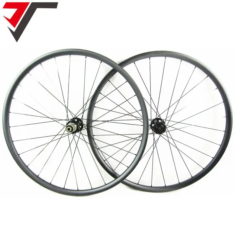 

TRIPS mtb carbon wheels Boost 27.5er AM carbon mountain bike wheels 35mm hookless 32H carbon boost wheels 650B with Novatec hubs