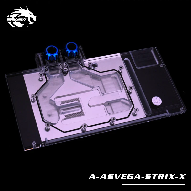 Bykski A-ASVEGA STRIX-X полное покрытие GPU аура синхронизация воды блок для VGA ASUS ROG strix VEGA 64 видеокарта водяного охлаждения