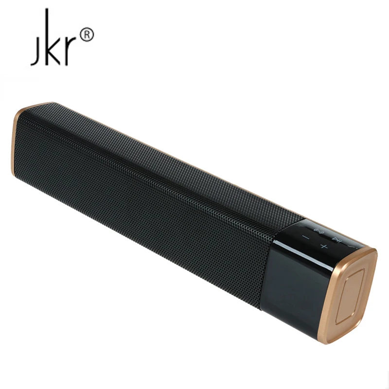 

JKR Portable 20W Wireless Bluetooth Speaker Soundbar Super Bass Stereo Subwoofer Loudspeaker Touch AUX Speakers Boombox KR-1000