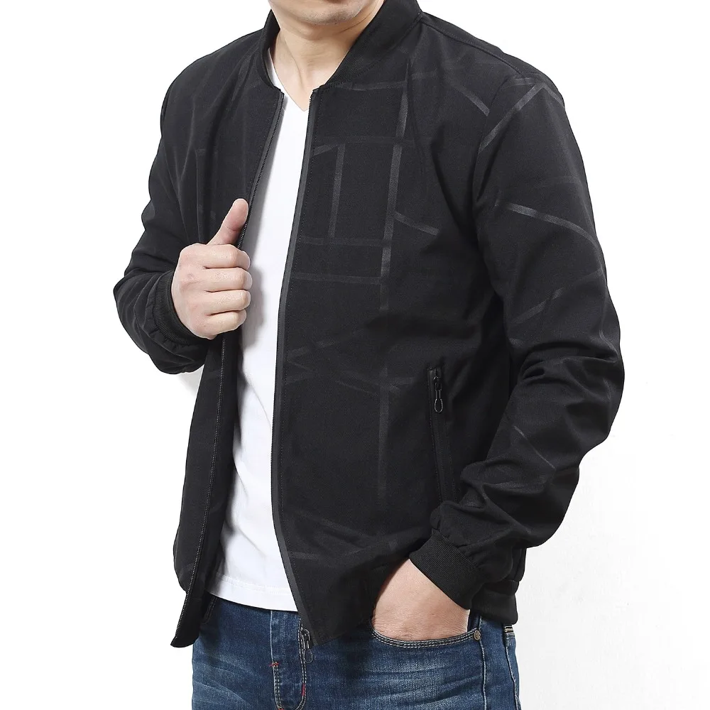 10XL 8XL 6XL 5XL бренд Качество бомбардировщик повседневные Пиджаки пальто мужчины, Хлопчатобумажная Куртка Черный одноцветное пальто куртка одежда
