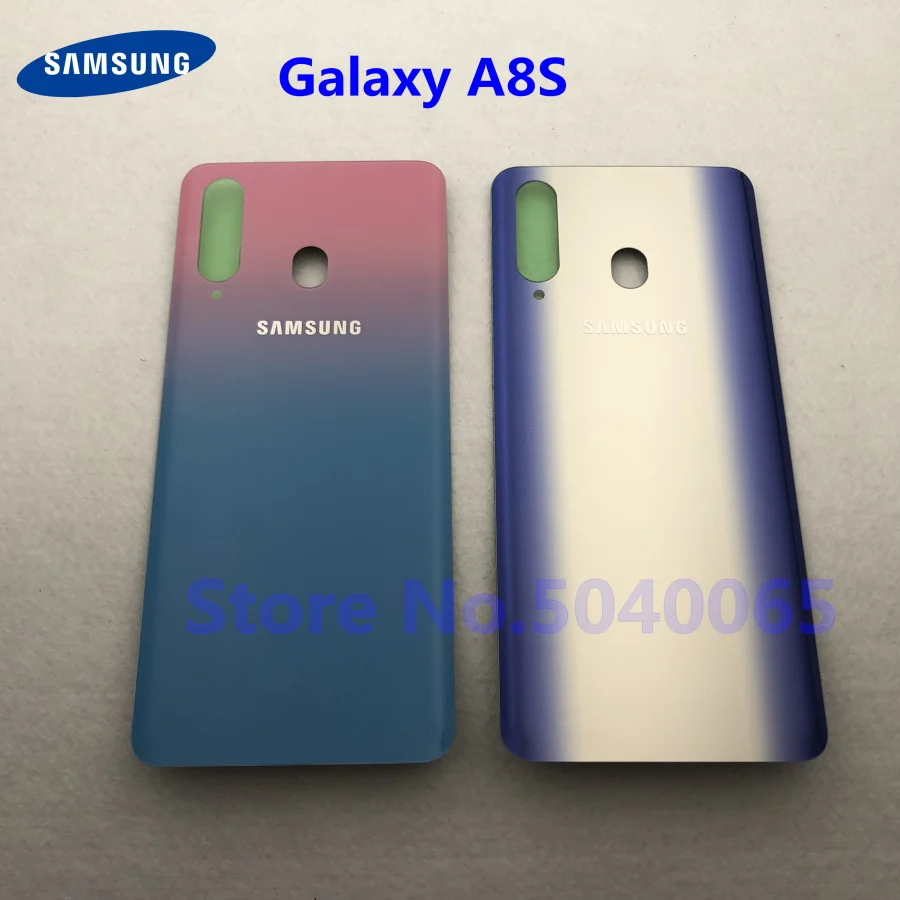 

Back Glass For Samsung Galaxy A8s SM-G8870 Battery Cover Case G8870 Rear Door Housing Glass Panel Replacement with Sticker