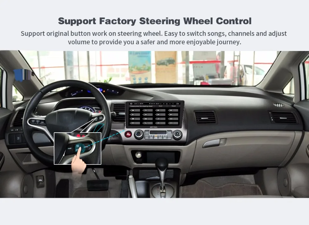 Cheap JOYING Android 8.1 Car Radio for Honda Civic 2006-2011 GPS Octa Core Radio 10.1 IPS Touch Screen 4GB RAM+64G ROM DSP head unit 20 Cheap JOYING Android 8.1 Car Radio for Honda Civic 2006-2011 GPS Octa Core Radio 10.1 IPS Touch Screen 4GB RAM+64G ROM DSP head unit 20