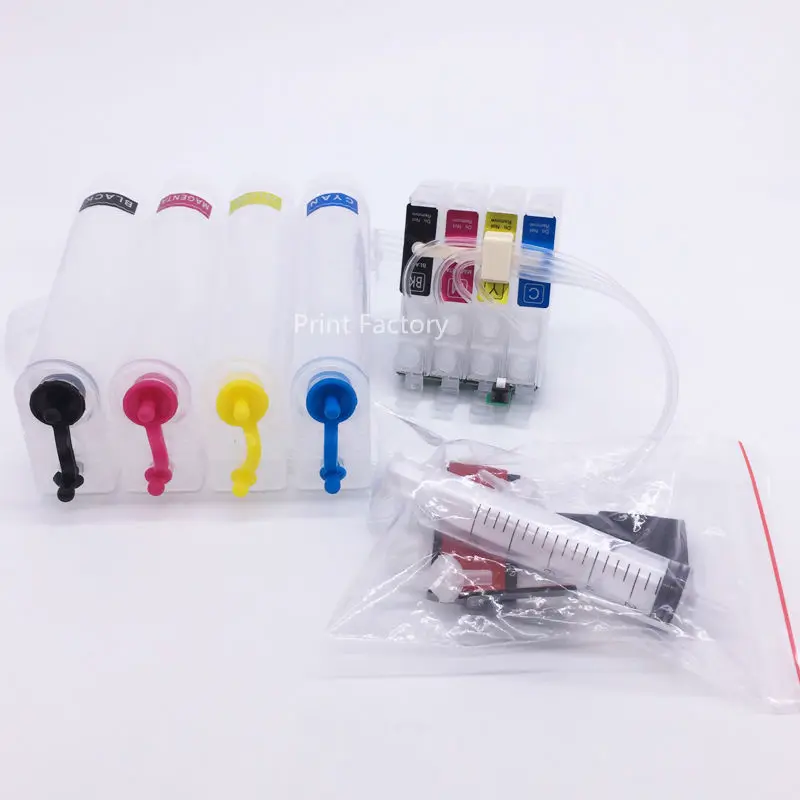 73N T0731N-T0734N CISS Ink System With Chip For Epson T10 T11 T20 T21 T40W T13 TX220 T20E TX213 C79 CX8300 CX5500 Without Ink