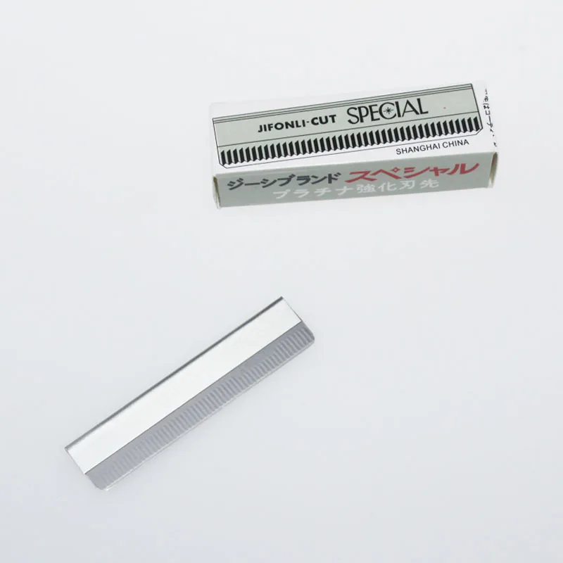 

50pcs Stainless Makeup Shaping Dedicated Scraping Eyebrows Plucked Razor Blade