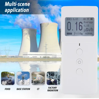 

High Accuracy Portable Handheld Digital LCD Screen Radiation Detector Professional Radiation Monitor Tester