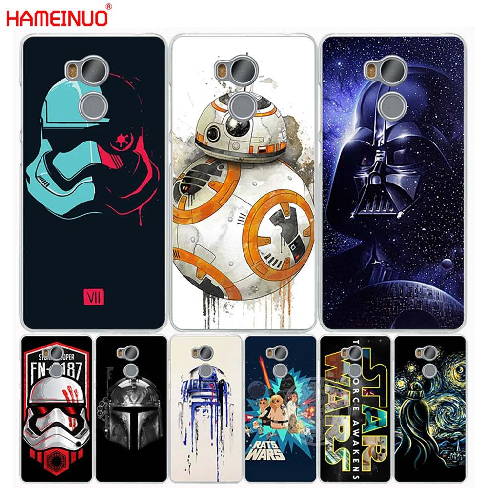 

star wars R2D2 darth vader soldier boba fett Cover phone Case for Xiaomi redmi 5 4 1 1s 2 3 3s pro note 5 pro 4 4X 4A 5A prime