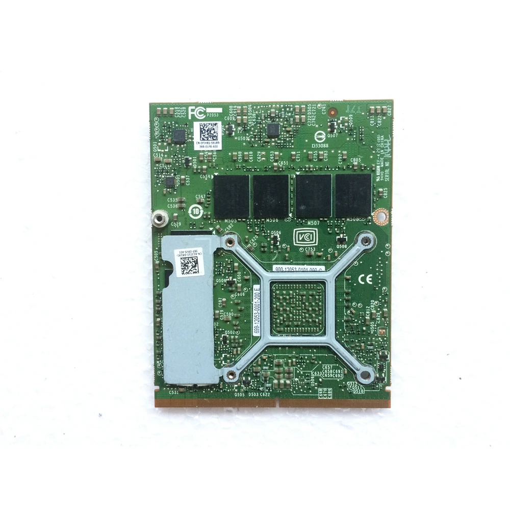 Видеокарта GTX 780m GTX780M 4 Гб GDDR5 VGA для Alienware 15 R1 / 17 R2 FJHX2 0FJHX2|ЖК-экран ноутбуков| |