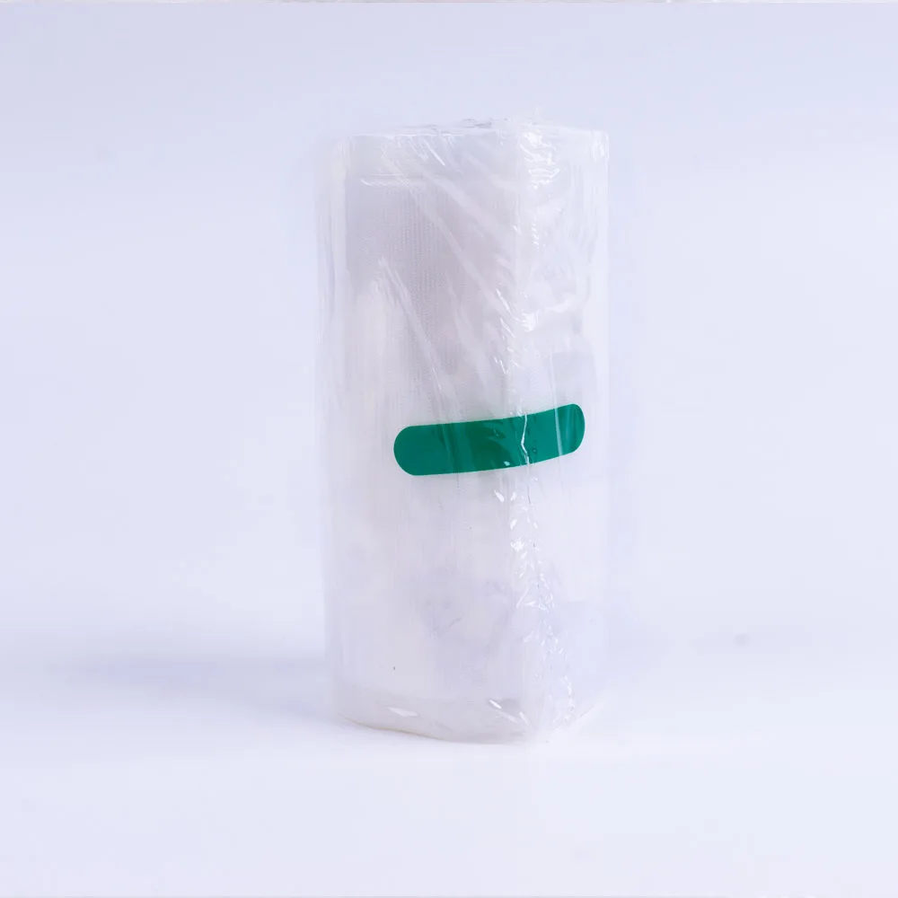 220 В 110 Вт вакуумный упаковщик+ 5 рулонных вакуумных упаковочных пакетов полностью автоматическая переносная Бытовая Пищевая влажная сухая упаковка включает 5 пакетов бесплатно - Цвет: 12 500cm