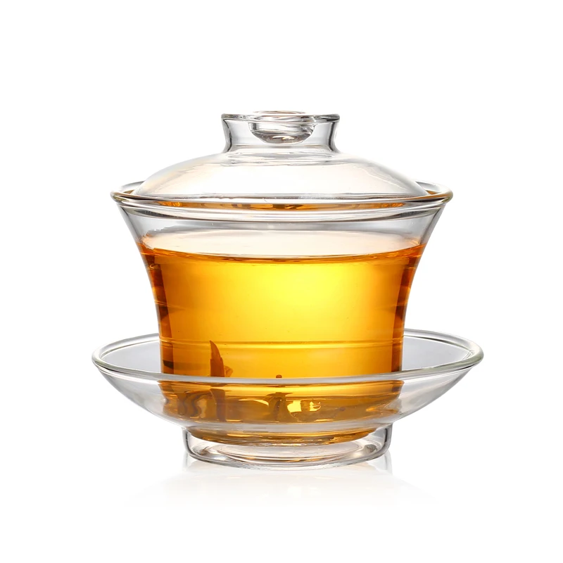 10в1 элегантный высокий боросиликатный стеклянный чайник чашки кувшин и фильтр подарочный набор Наиболее применимый домашний чайный чайник