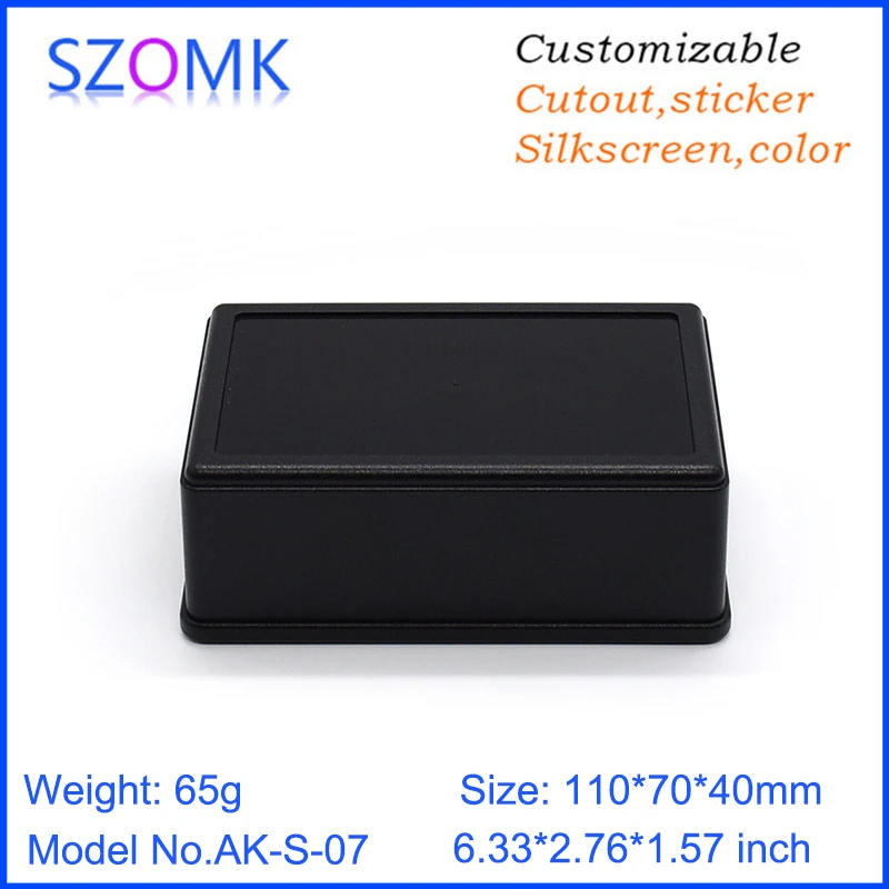 plastic enclosure for electronics control box szomk diy enclosure junction box plastic housing small abs instrument enclosure distribution box black plastic box enclosure electronics case  (6).jpg