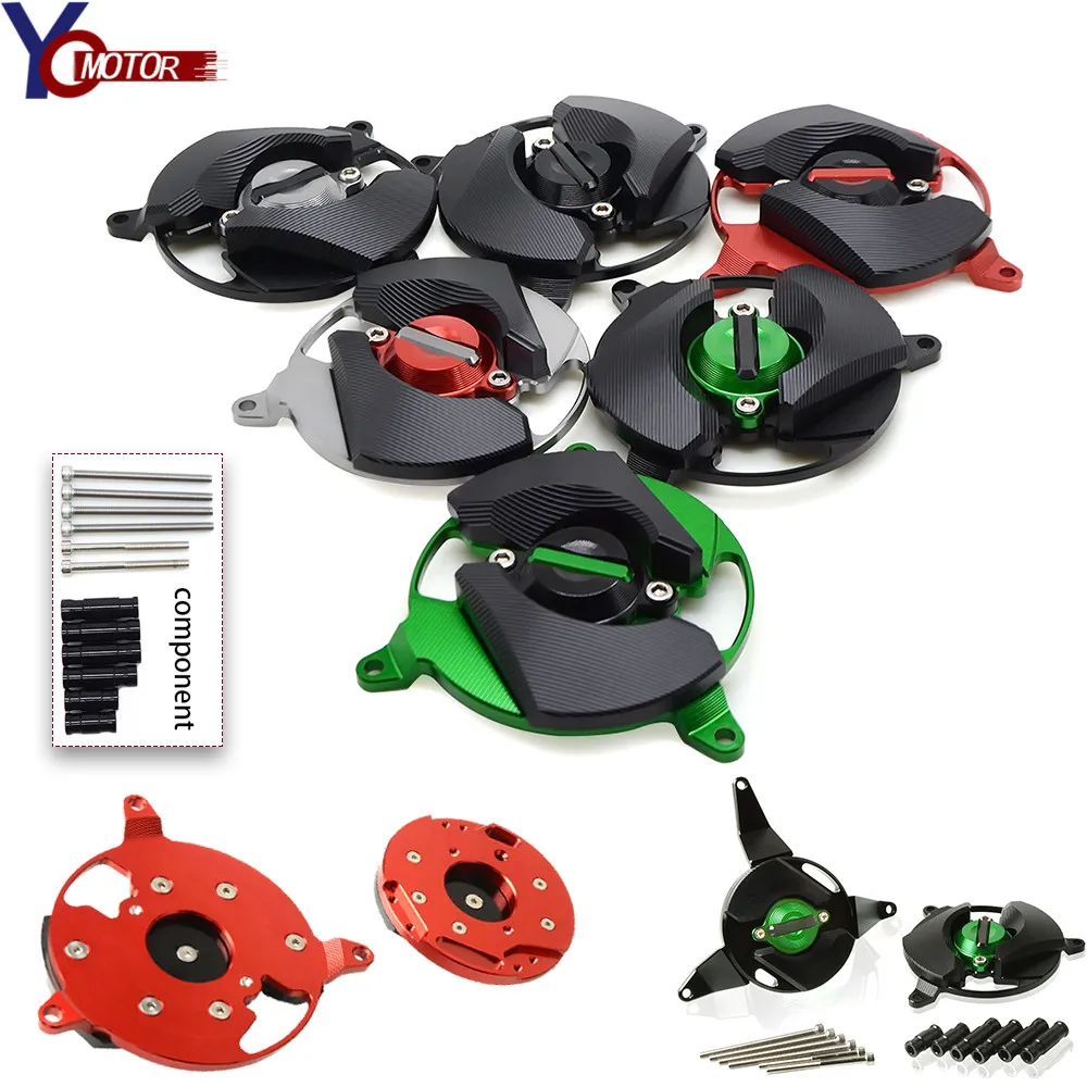 

Z900 CNC Motorcycle Accessories Engine Stator Cover Engine Guard Protection Side Shield Protector For Kawasaki Z900 2017 2018