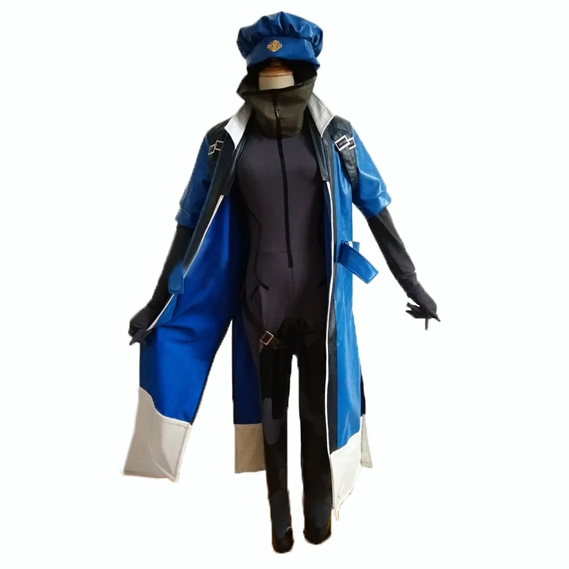 

Game OW Anna Eagle eagle vanguard Cosplay Costume Halloween Suit with hat