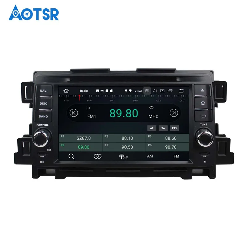 Best Android 8 4+32G Car DVD Player GPS navigation For Mazda CX-5 2011 2012 headunit multimedia player tape recorder Free map wifi 6