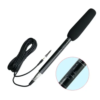 

F6 Professional Condenser Interview Microphone For Nikon Canon Sony DSLR digital Camera Mobile Phone Youtube Mic