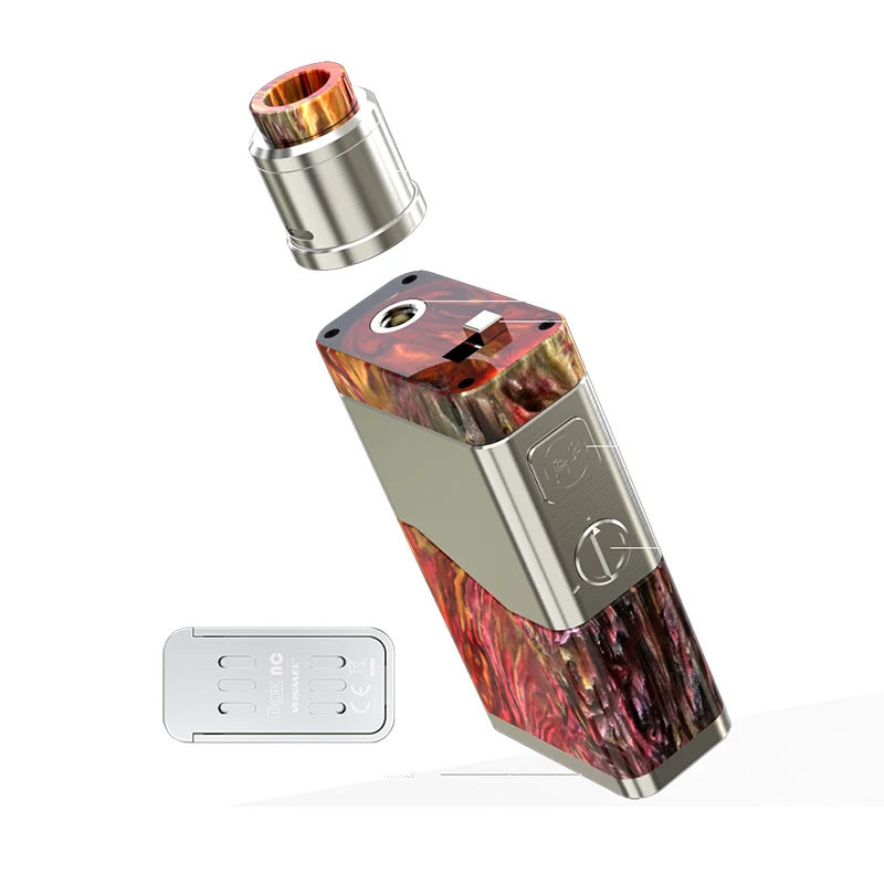Original Wismec Luxotic NC Kit with Gullotine V2 RDA and 250W Luxotic NC Box MOD Vape E Cigarette Kit Vs Luxotic BF 010