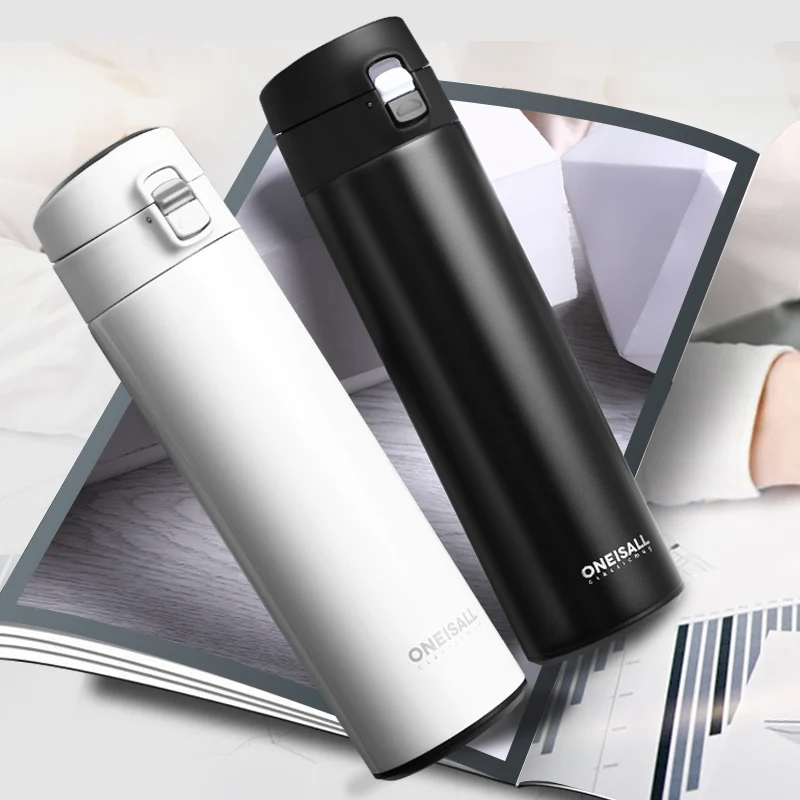 NEW 500ml Business Thermo Mug Stainless Steel Drink water for bottle Auto Car Vacuum Flasks Thermoes Tumbler Gift all-one-vacuum : image NEW 500ml Business Thermo Mug Stainless Steel Drink water for bottle Auto Car Vacuum Flasks Thermoes Tumbler Gift all-one-vacuum