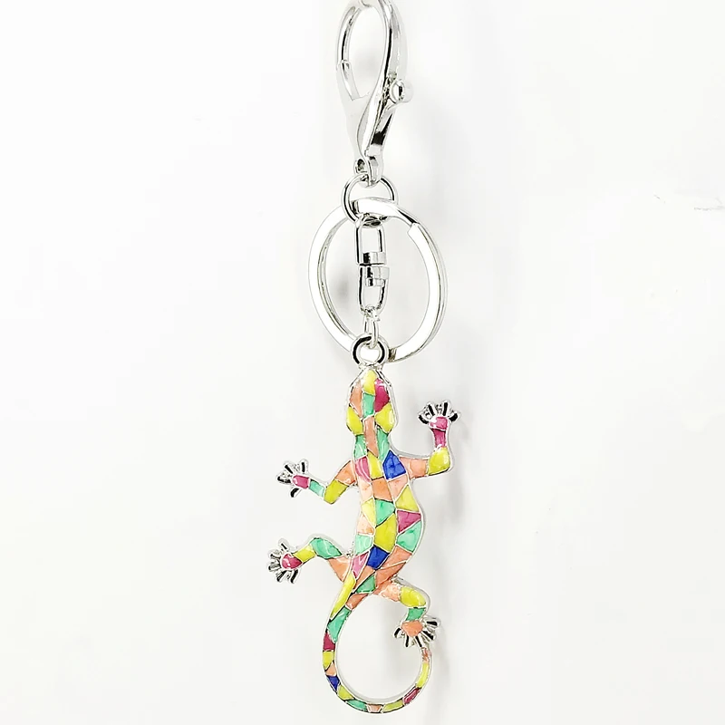 

Dripping Glowing Gecko Keychain Pendant Decorative for Women Bags Accessorie Keychains Jewellery Trinket Fashion Charm Keyring